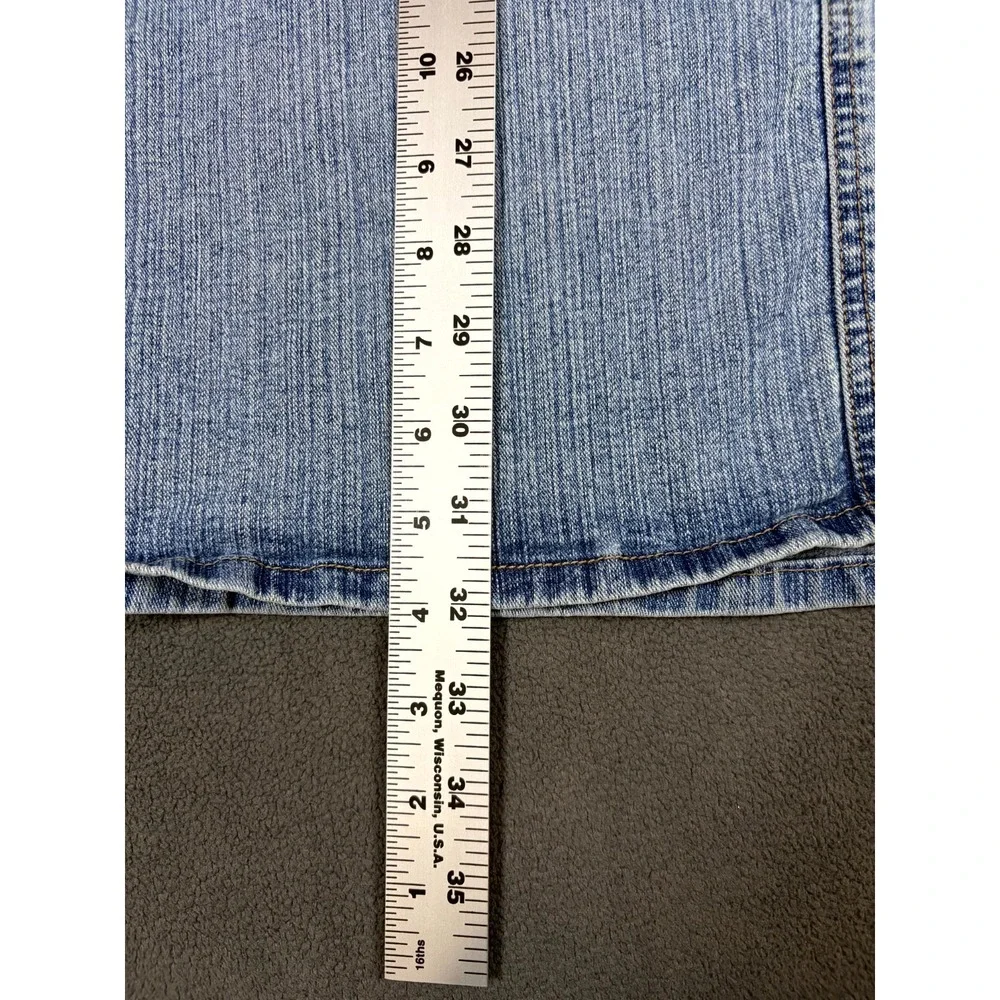 MGY Long Maxi Skirt Women's 9 Blue Denim Zipped Pockets High Waisted Outdoor